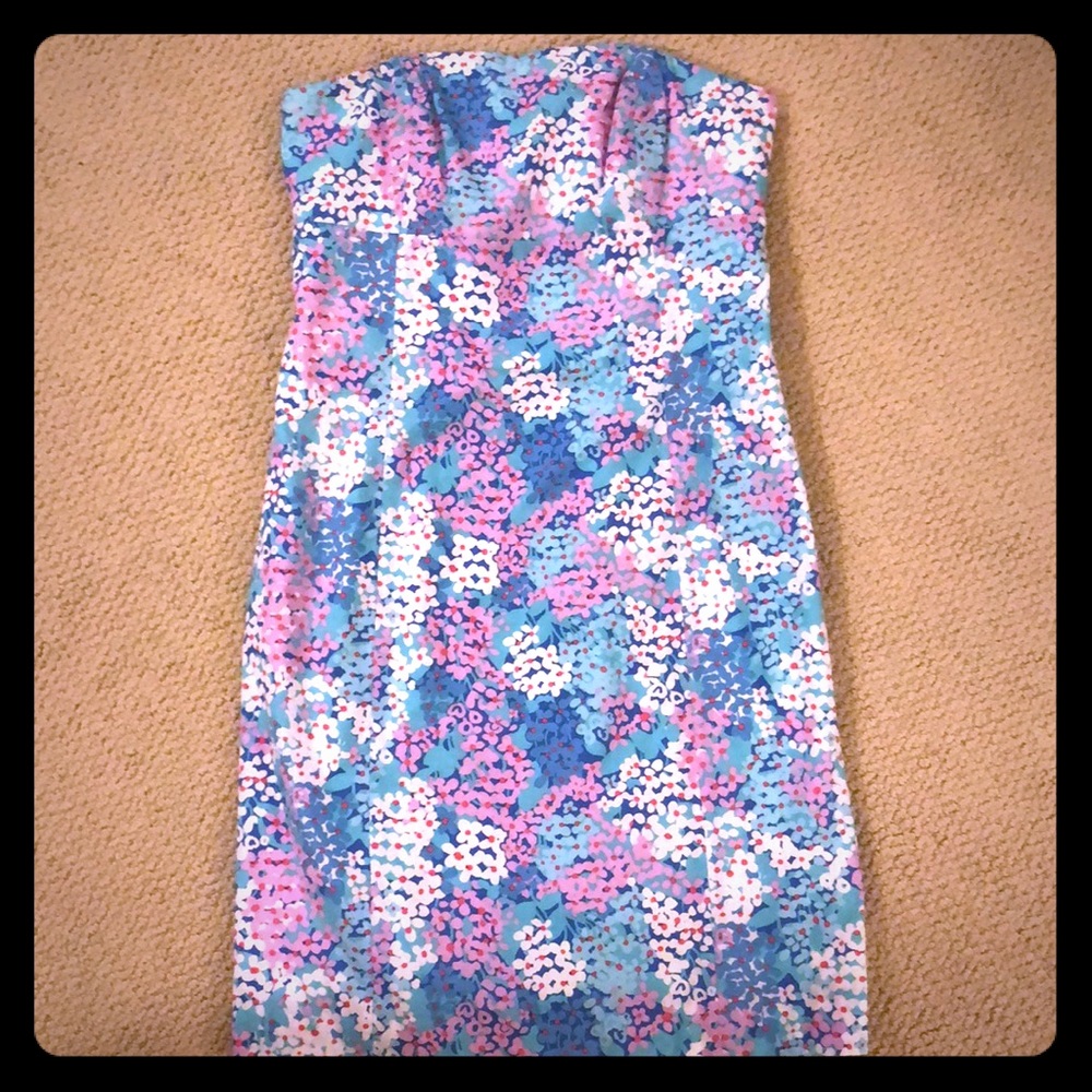 Strapless Lilly Pulitzer dress